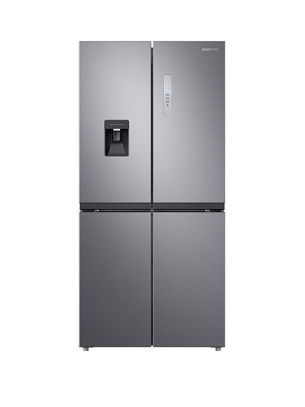Samsung RF48A401EM9/EU French Style Fridge Freezer with Twin Cooling Plus - E Rated - Gentle Silver Matt